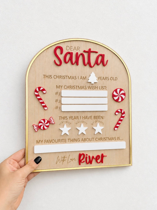 'Dear Santa' Wish List Message Board