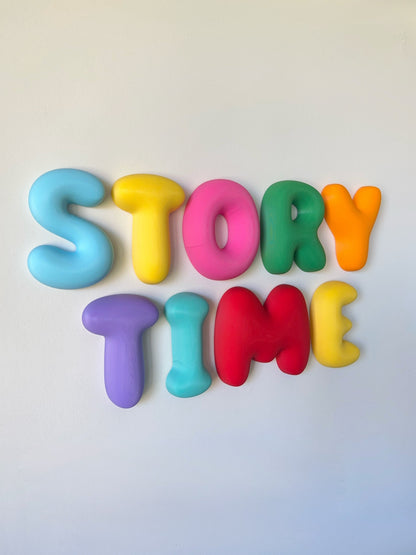 3D Bubble Letter Personalised Alphabet Wall Decor