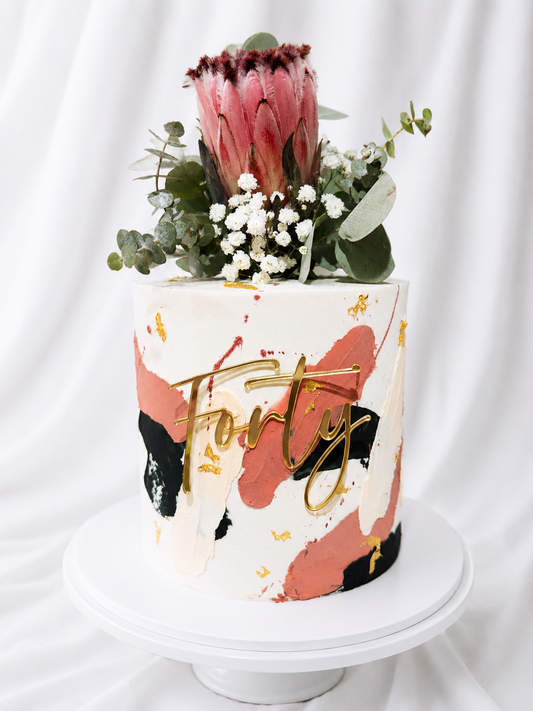 Personalised Single Layer Name/Word Cake Fropper