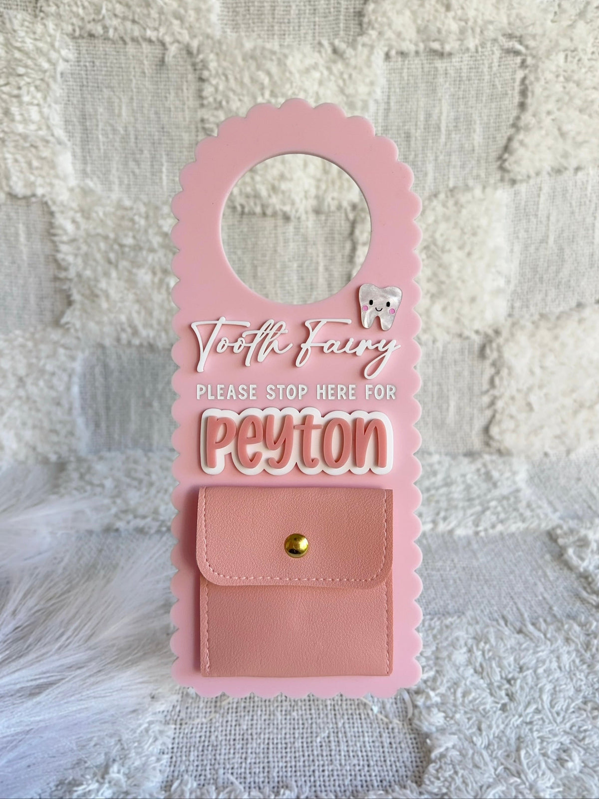 TOOTH FAIRY Please Stop Here Door Hanger