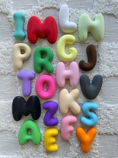 3D Bubble Letter Personalised Alphabet Wall Decor