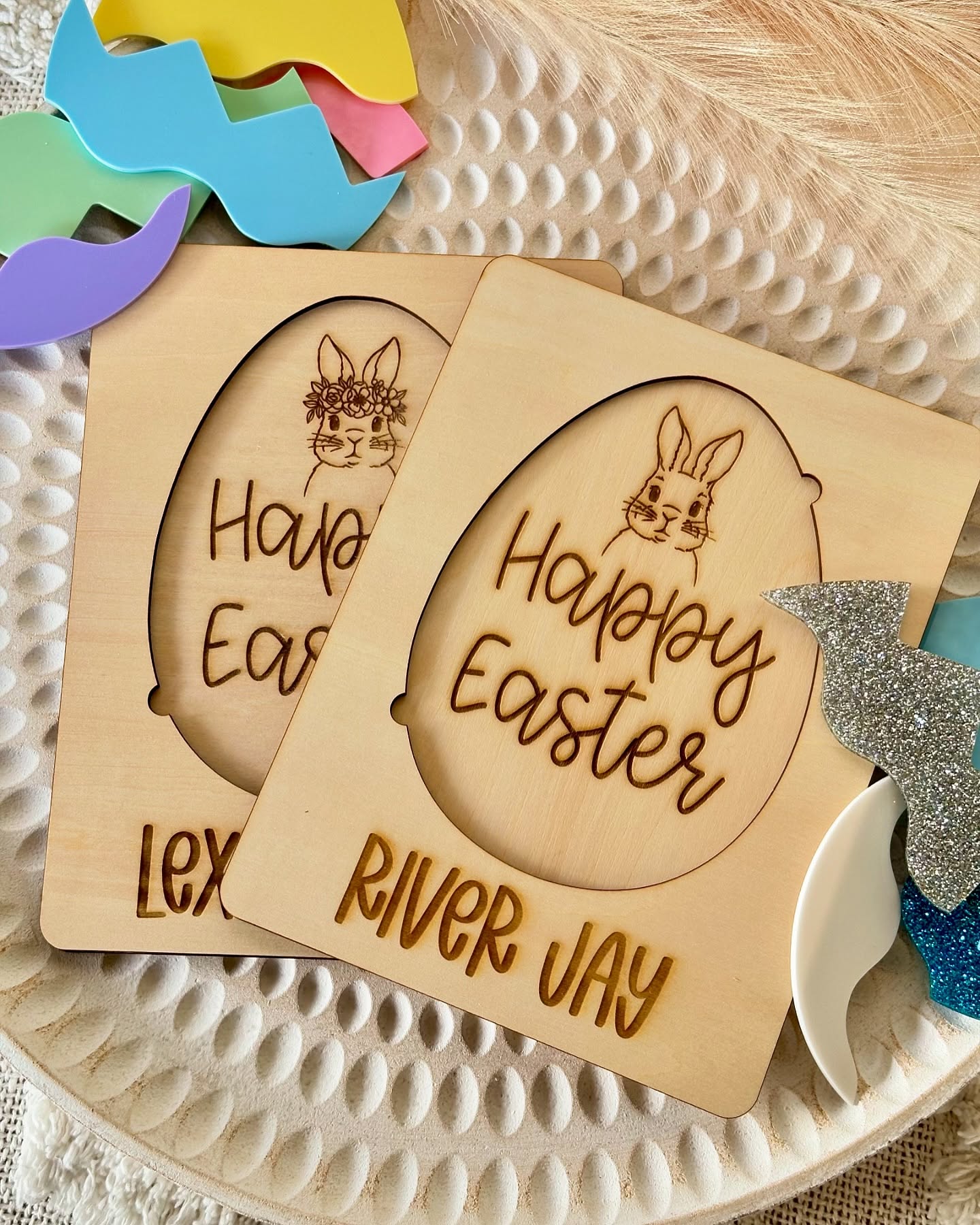 'Happy Easter' Personalised Egg Puzzle