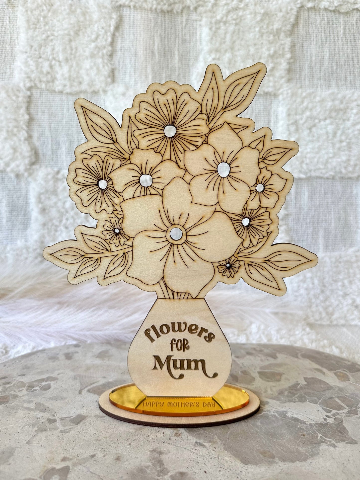 Mother's Day Flower Holder