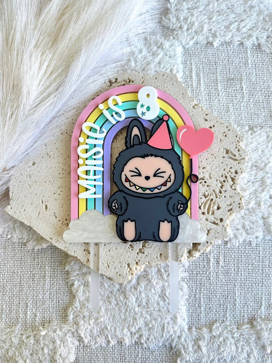 LABUBU Personalised Birthday Cake Topper