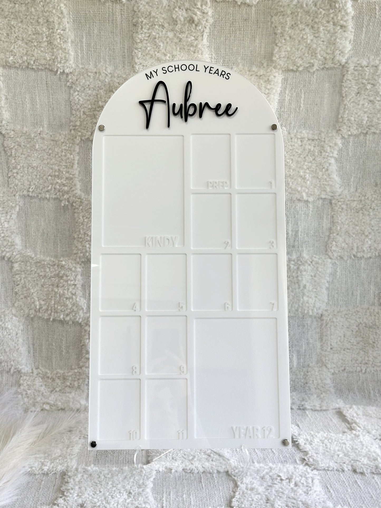 Large Arch - My School Years Photo Board